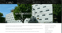 Desktop Screenshot of curoconstruction.com