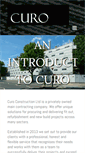 Mobile Screenshot of curoconstruction.com